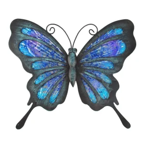 HONGLAND Metal Butterfly Wall Decor