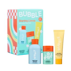 Bubble Skincare Starting Lineup New Routine Lineup, Set of Three