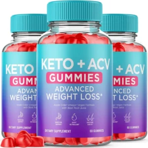 Keto + ACV Advanced Weight Management Gummies (3 Pack)