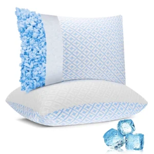 SORMAG Queen Cooling Shredded Memory Foam Pillows